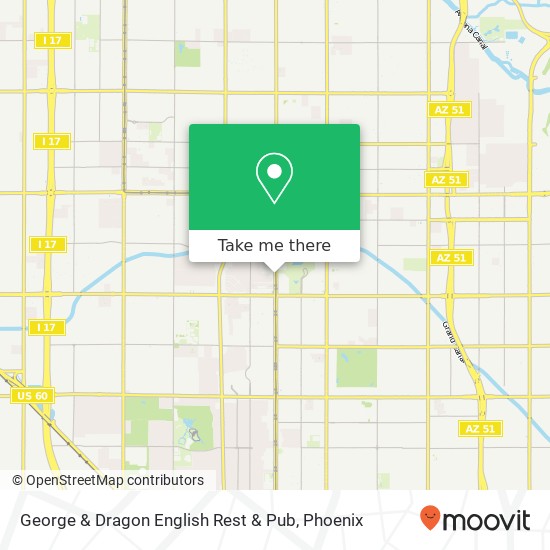 George & Dragon English Rest & Pub, 4240 N Central Ave Phoenix, AZ 85012 map