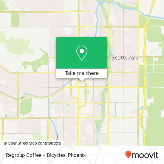 Regroup Coffee + Bicycles, 4227 N Brown Ave Scottsdale, AZ 85251 map