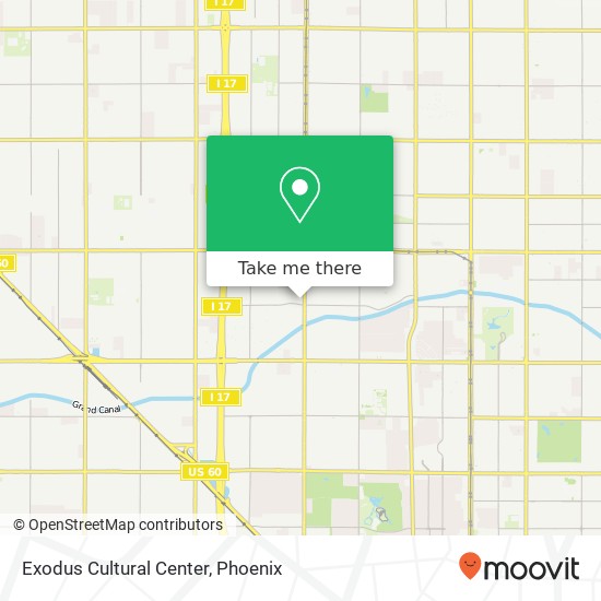 Exodus Cultural Center map