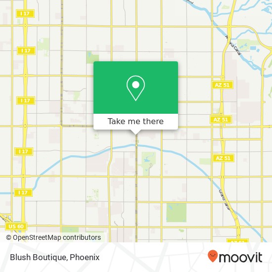 Blush Boutique, 4750 N Central Ave Phoenix, AZ 85012 map