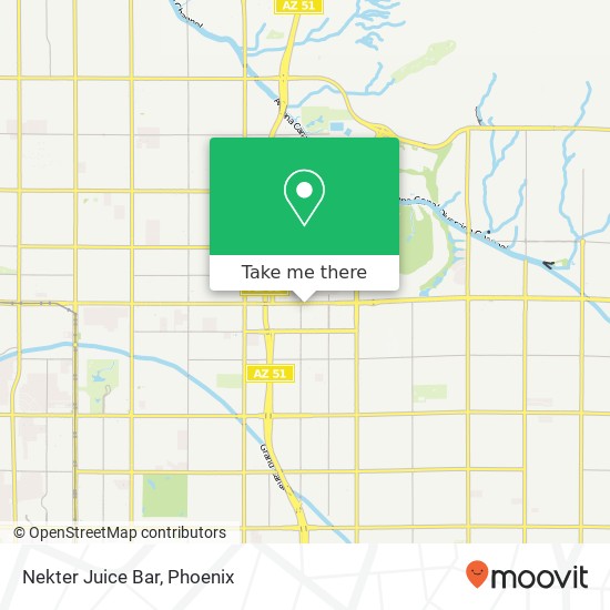 Nekter Juice Bar, 2045 E Camelback Rd Phoenix, AZ 85016 map