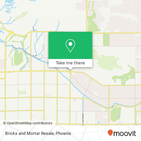 Mapa de Bricks and Mortar Resale, 5027 N 44th St Phoenix, AZ 85018