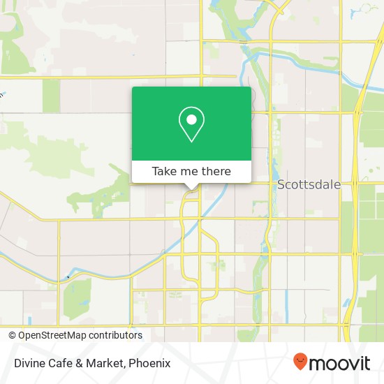Divine Cafe & Market, 7137 E Rancho Vista Dr Scottsdale, AZ 85251 map