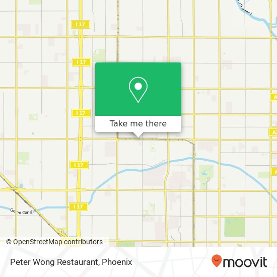 Peter Wong Restaurant, 1534 W Camelback Rd Phoenix, AZ 85015 map