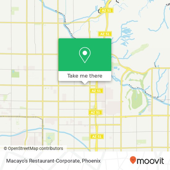 Macayo's Restaurant-Corporate, 1480 E Bethany Home Rd Phoenix, AZ 85014 map