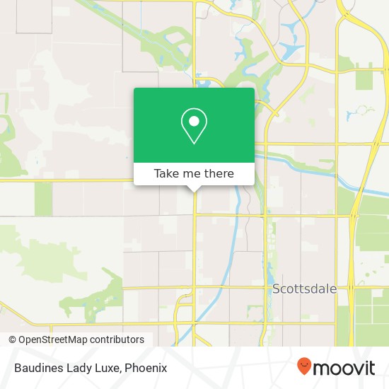 Baudines Lady Luxe, 6166 N Scottsdale Rd Paradise Valley, AZ 85253 map