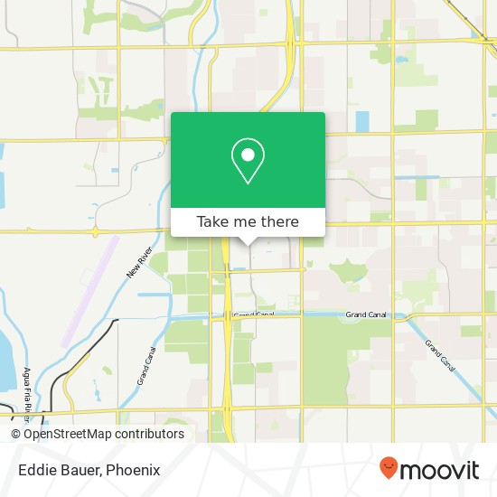 Mapa de Eddie Bauer, 6800 N 95th Ave Glendale, AZ 85305