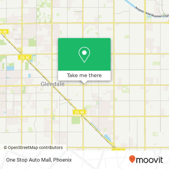 One Stop Auto Mall map