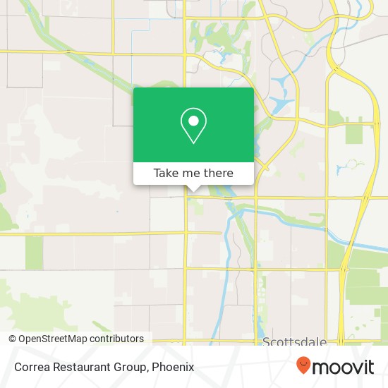 Correa Restaurant Group, 7001 N Scottsdale Rd Paradise Valley, AZ 85253 map