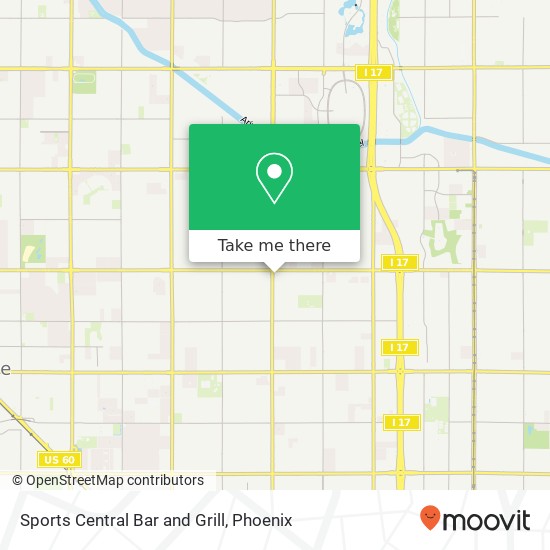 Sports Central Bar and Grill, 7829 N 35th Ave Phoenix, AZ 85051 map