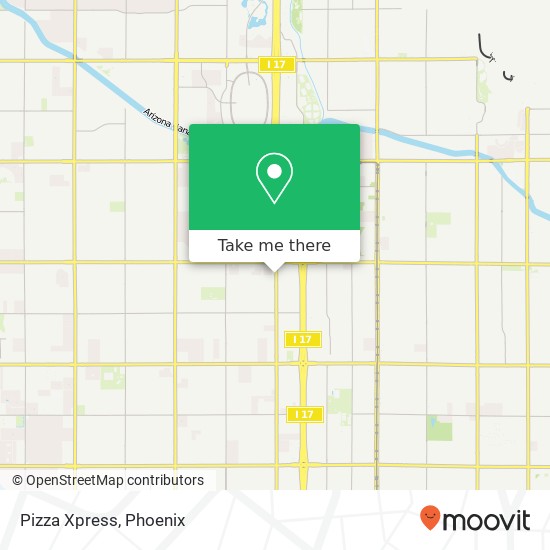 Pizza Xpress, 7804 N 27th Ave Phoenix, AZ 85051 map