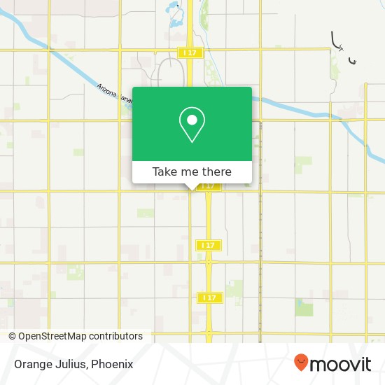 Orange Julius, 2623 W Northern Ave Phoenix, AZ 85051 map