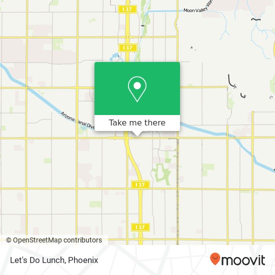 Mapa de Let's Do Lunch, 2510 W Dunlap Ave Phoenix, AZ 85021