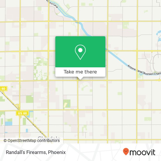 Randall's Firearms, 5029 W Olive Ave Glendale, AZ 85302 map