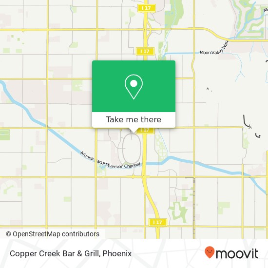 Copper Creek Bar & Grill, 10220 N Metro Pkwy E Phoenix, AZ 85051 map