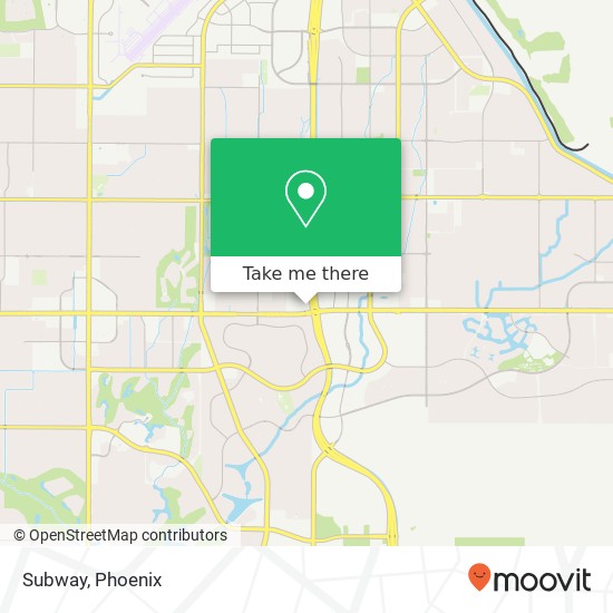 Subway, 8776 E Shea Blvd Scottsdale, AZ 85260 map