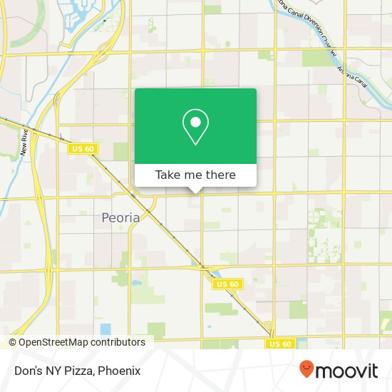 Don's NY Pizza, 7539 W Peoria Ave Peoria, AZ 85345 map