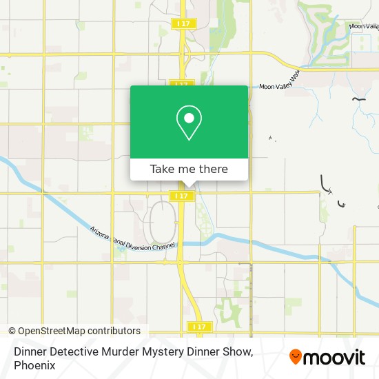 Dinner Detective Murder Mystery Dinner Show map