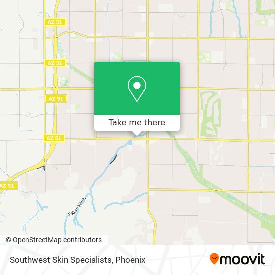 Southwest Skin Specialists map