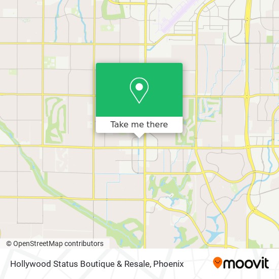 Mapa de Hollywood Status Boutique & Resale