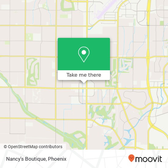 Mapa de Nancy's Boutique, 10636 N 71st Way Scottsdale, AZ 85254