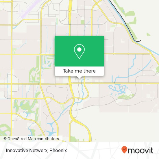 Mapa de Innovative Netwerx, 10789 N 90th St Scottsdale, AZ 85260