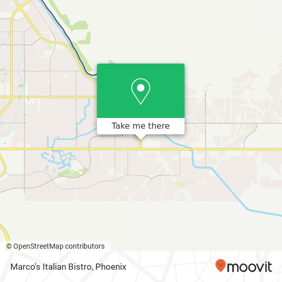 Marco's Italian Bistro, 10855 N Frank Lloyd Wright Blvd Scottsdale, AZ 85259 map