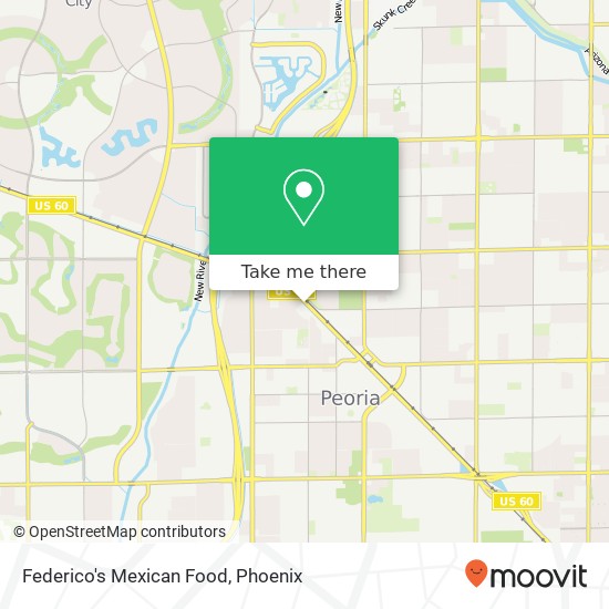 Federico's Mexican Food, 8777 W Grand Ave Peoria, AZ 85345 map