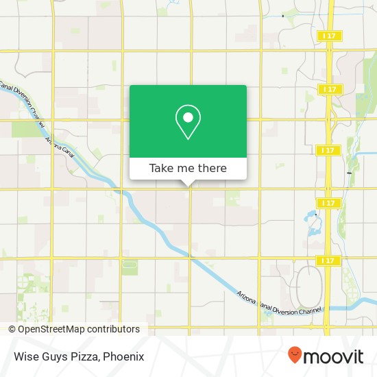 Wise Guys Pizza, 4312 W Cactus Rd Glendale, AZ 85304 map