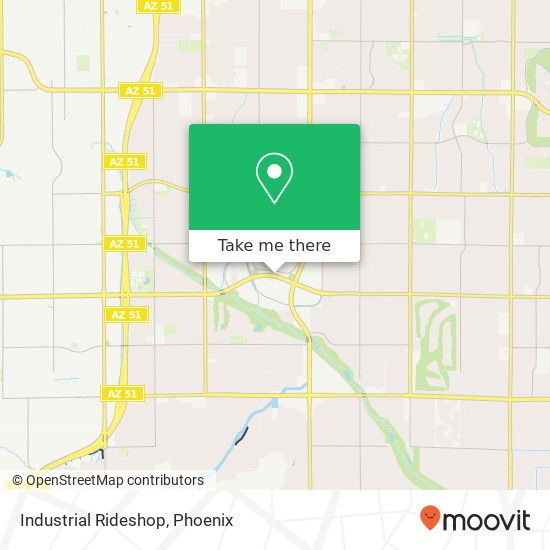 Industrial Rideshop, 4550 E Cactus Rd Phoenix, AZ 85032 map