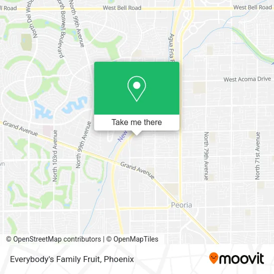 Everybody's Family Fruit map