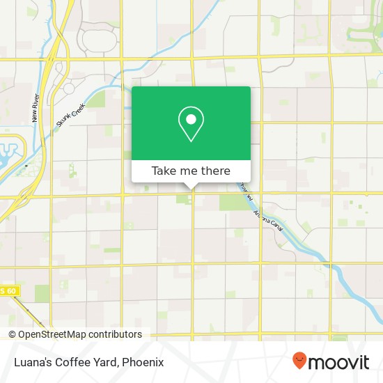 Luana's Coffee Yard, 6710 W Thunderbird Rd Peoria, AZ 85381 map