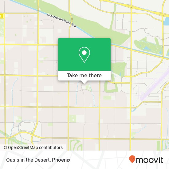 Oasis in the Desert, 6037 E Nisbet Rd Scottsdale, AZ 85254 map