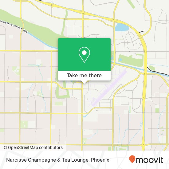 Mapa de Narcisse Champagne & Tea Lounge