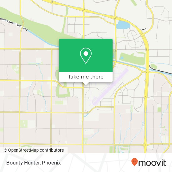 Mapa de Bounty Hunter, 15037 N Scottsdale Rd Scottsdale, AZ 85254