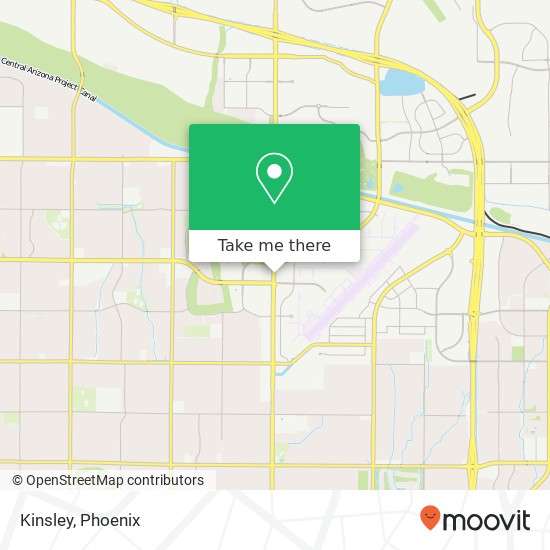 Mapa de Kinsley, 15147 N Scottsdale Rd Scottsdale, AZ 85254