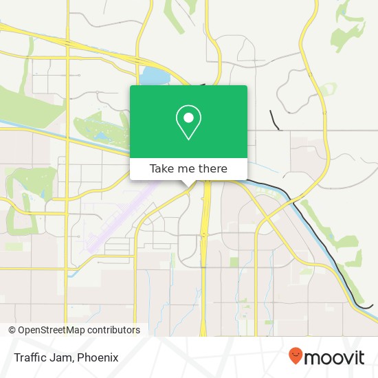 Mapa de Traffic Jam, 15688 N Hayden Rd Scottsdale, AZ 85260