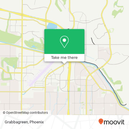 Mapa de Grabbagreen, 15689 N Hayden Rd Scottsdale, AZ 85260