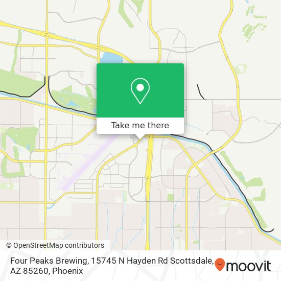 Four Peaks Brewing, 15745 N Hayden Rd Scottsdale, AZ 85260 map