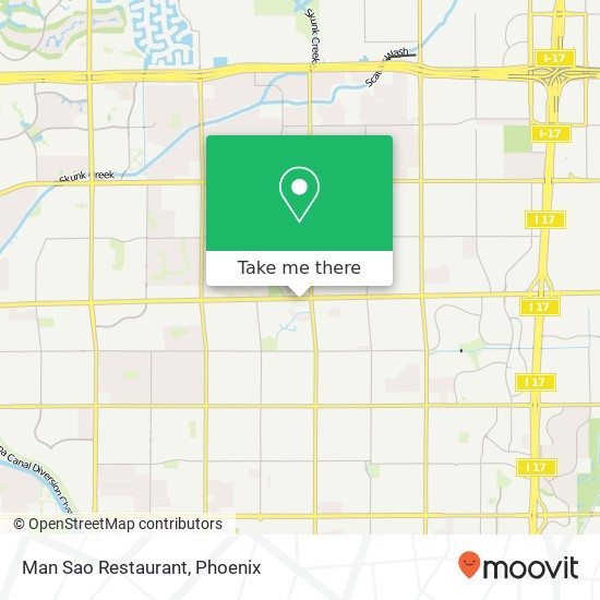 Man Sao Restaurant, 4349 W Bell Rd Glendale, AZ 85308 map