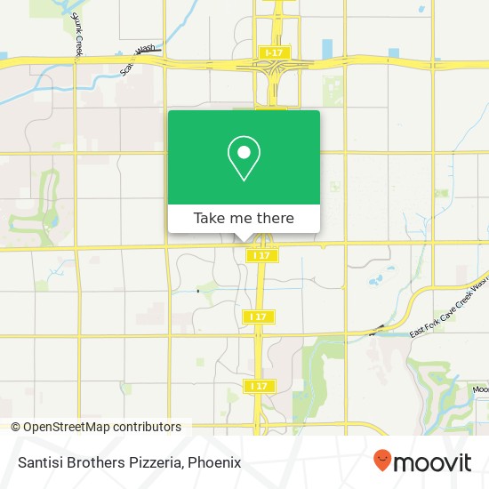 Santisi Brothers Pizzeria, 2710 W Bell Rd Phoenix, AZ 85053 map