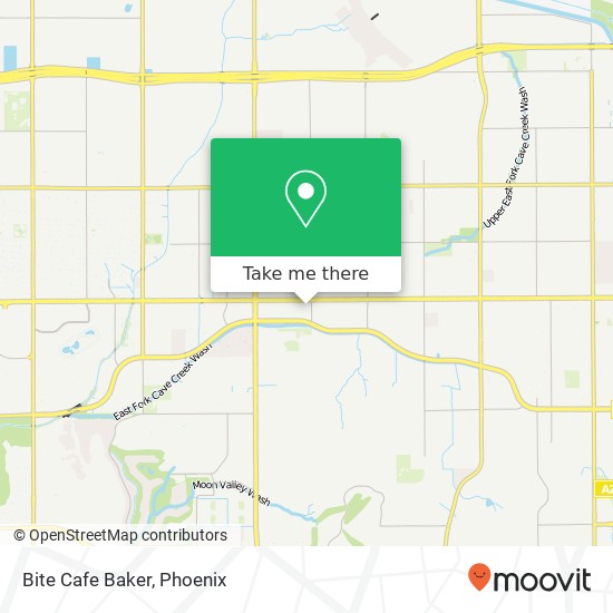 Bite Cafe Baker, 1107 E Bell Rd Phoenix, AZ 85022 map