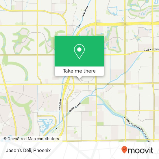 Jason's Deli, 17275 N 79th Ave Glendale, AZ 85308 map