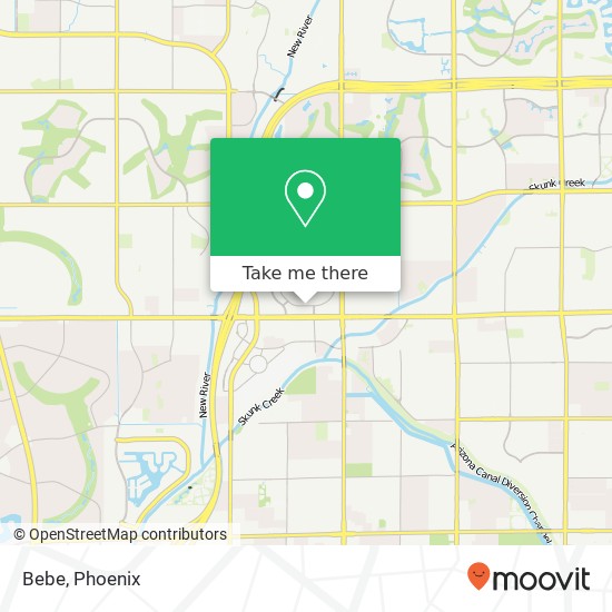 Bebe, 7700 W Arrowhead Towne Ctr Glendale, AZ 85308 map