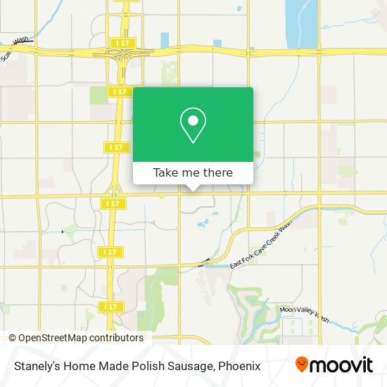 Mapa de Stanely's Home Made Polish Sausage