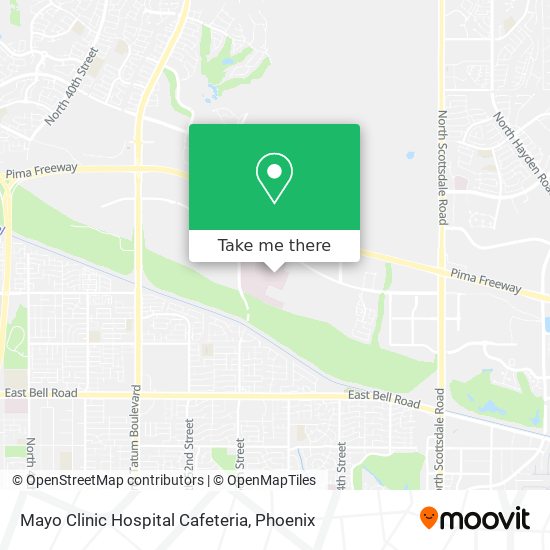 Mayo Clinic Hospital Cafeteria map
