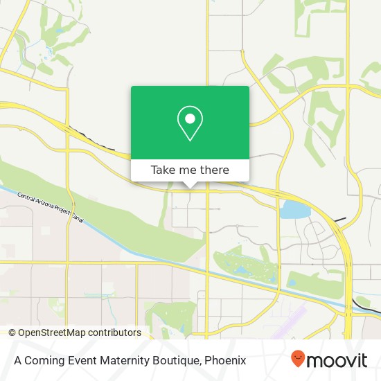 Mapa de A Coming Event Maternity Boutique, 7000 E Mayo Blvd Phoenix, AZ 85054