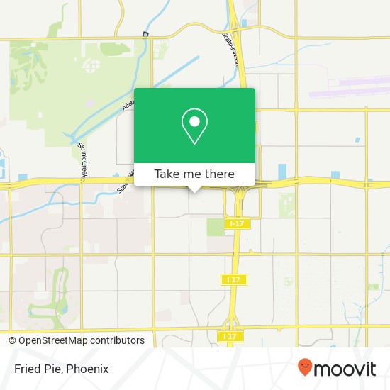 Mapa de Fried Pie, Phoenix, AZ 85027
