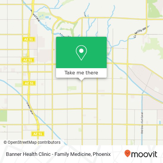 Banner Health Clinic - Family Medicine map