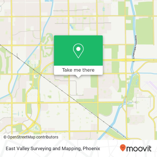 East Valley Surveying and Mapping map